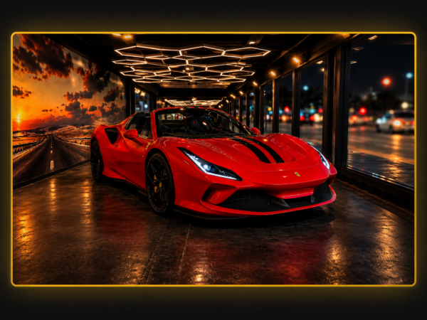 Ferrari F8 Spyder Hire
