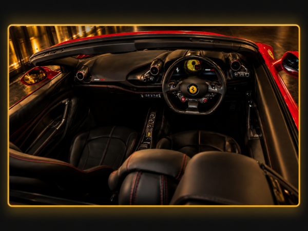 Ferrari F8 Spyder Hire
