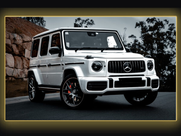 Mercedes G63 AMG White Hire Gold Coast Byron Bay & Brisbane