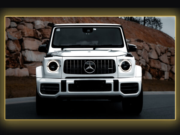 Mercedes G63 AMG White Hire Gold Coast Byron Bay & Brisbane