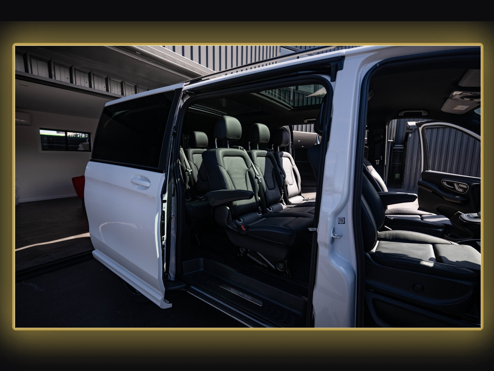 Mercedes V300 AMG 8 Seat Car Hire Gold Coast Brisbane Byron Bay Sunshine Coast