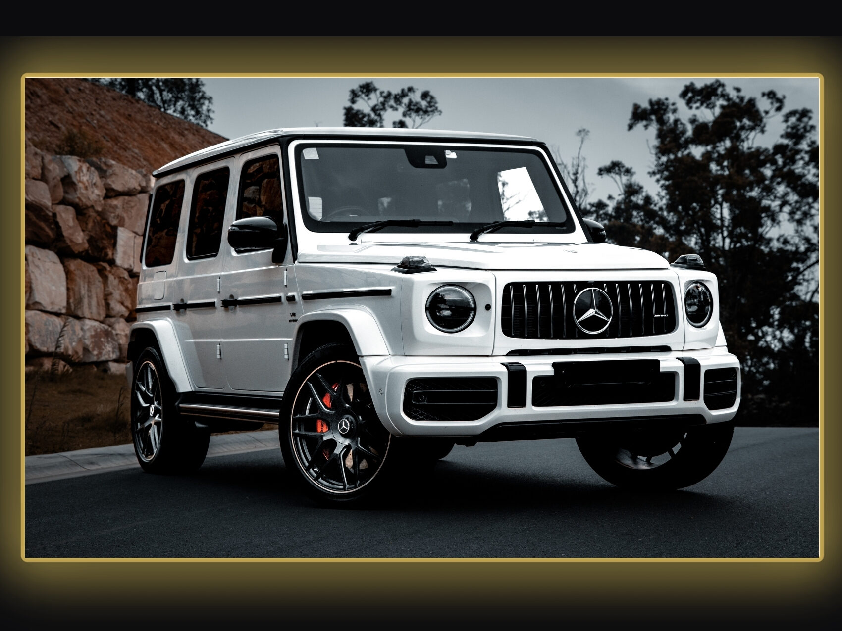 Mercedes G63 AMG White Hire Gold Coast Byron Bay & Brisbane